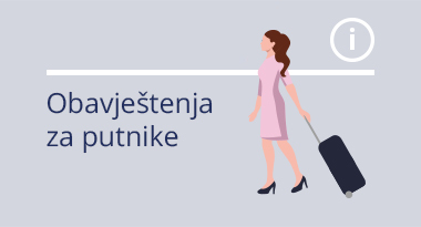 Air Montenegro - Obavještenja za putnike