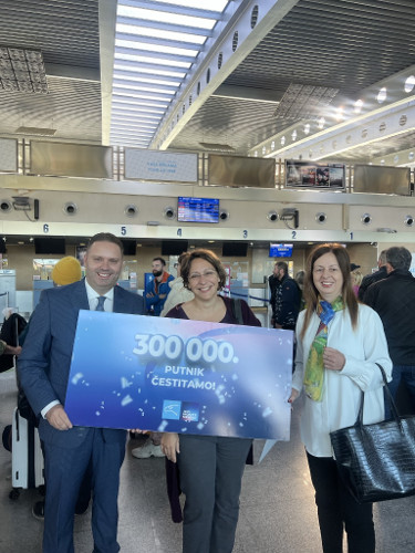 Air Montenegro prevezao 300.000 putnika