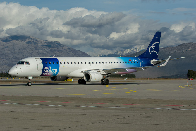 Brendiran prvi avion Air Montenegra